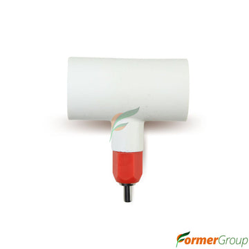 Bebedero Niple Pollos Con T PVC