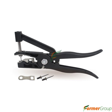 Pinza Chapeteadora Para Perforar Oreja Animal