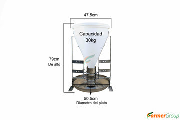 Comedero Cerdo Automático Tolva 30kg