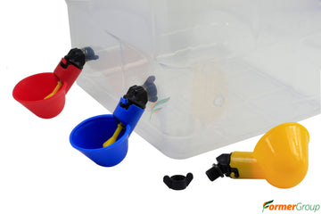 Bebedero Taza Para Aves Gallinas,pollos,codorniz