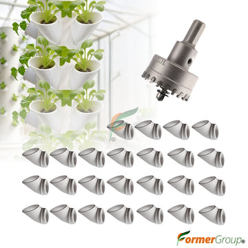 Broca Agricultura Hidroponía Vertical Conector