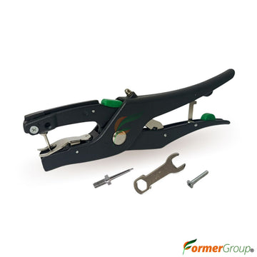 Pinza Chapeteadora Para Perforar Oído Animal, Alicate
