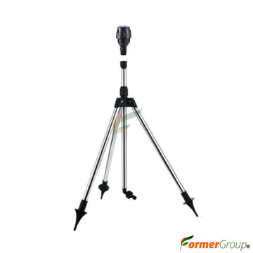 Trípode De Riego Ajustable Con Aspersor Automático