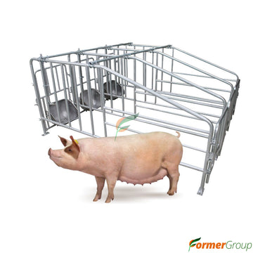 Jaula Gestadora 3 Módulos sin piso