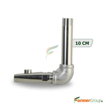 Kit Bebedero botón Ceba para Cerdos Conector Codo