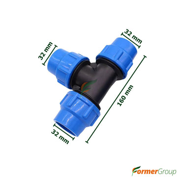 Conectores Para Manguera Sistema Riego De 32mm