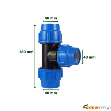 Conectores Para Manguera Sistema Riego De 40mm