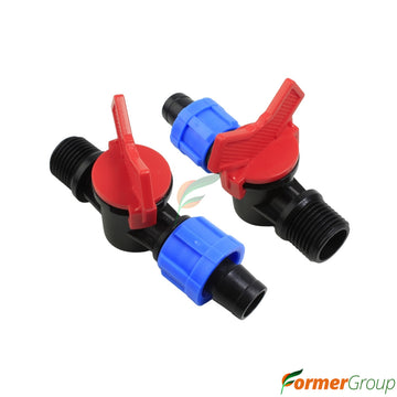 Válvula Conector Cinta Riego 16 Mm