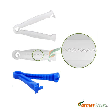 Pinza Cordón Umbilical Por 50 Unds Plástico Ovinos