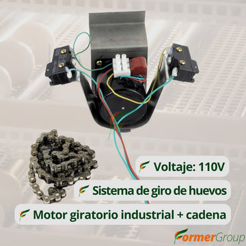 60ktyz Motor Incubadora Huevos