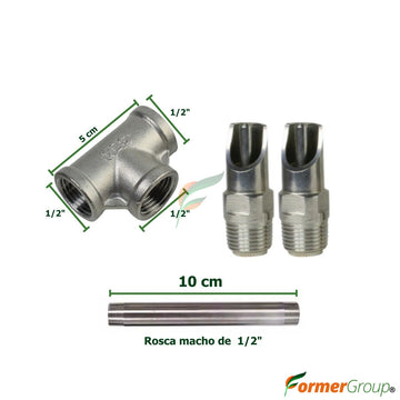 Kit Bebedero 5,6 para Lechones Conector 1/2