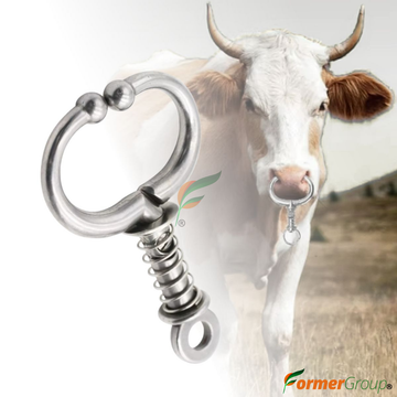 Pinza Anillo Para Nariz De Ganado Bovino