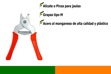 Alicate O Pinza Para Jaula + Grapa