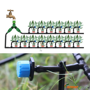 Kit Sistema Riego 40m