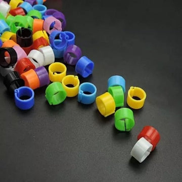 Anillos Para Marcar Aves Por 100 De Colores Sin Numerar