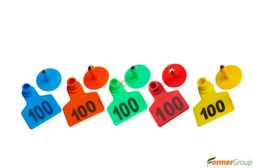 Chapetas Orejeras Para Cerdos Ovinos Caprinos Por 100uds