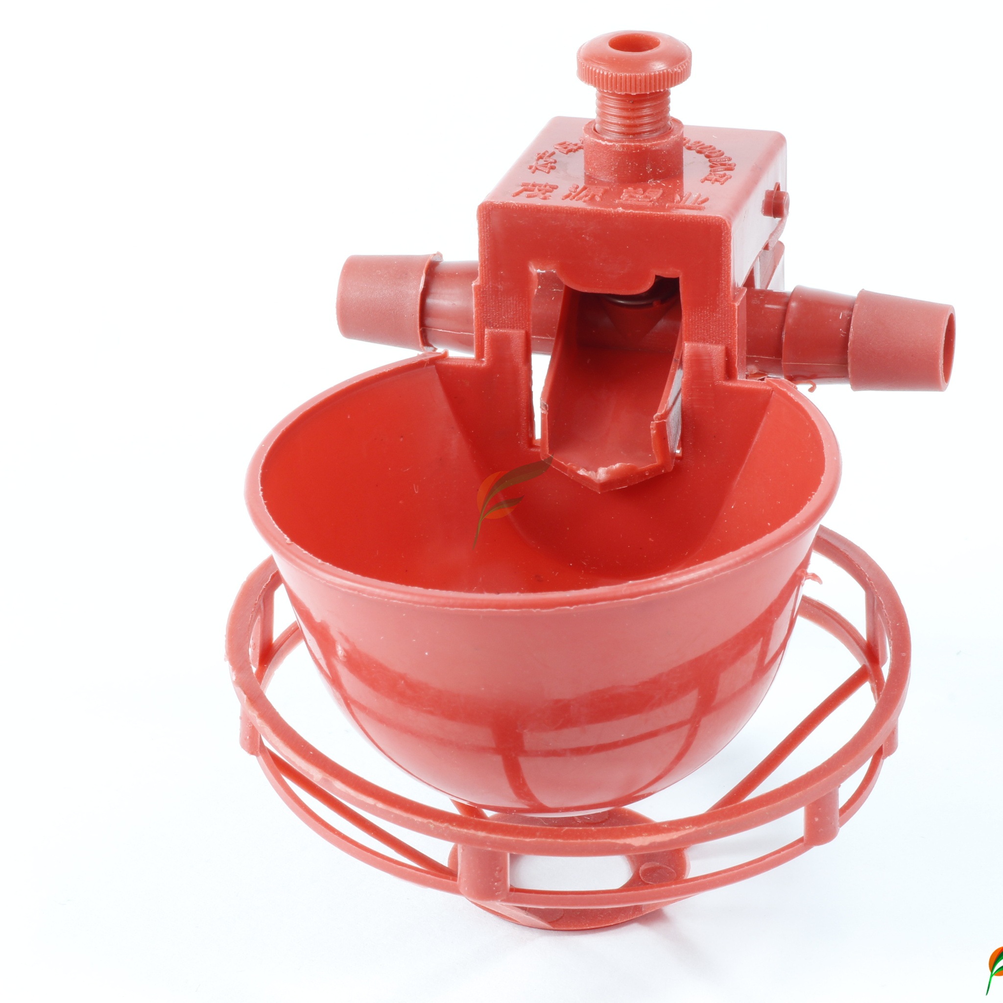 Bebedero Taza Roja Para Aves Gallinas, Pollos, Codorniz x10unid