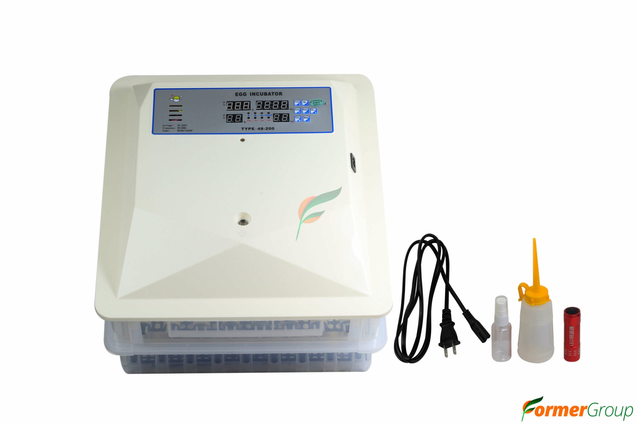 Incubadora 98 Huevos Volteo Automático